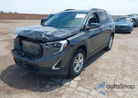 2021 GMC Terrain Fwd Sle from USA, damaged, VIN 3GKALMEV2ML384884